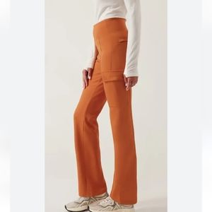 Athleta Delancey Straight Cargo Pant Foliage  Orange Size Small
